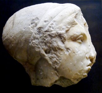 Relief young woman Louvre Ma3492