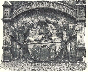 Relieftafel vom alten Sudenburger Thor, jetzt im Museum