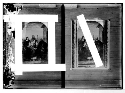 Religious paintings in Palestine. 'Abide with us,' by Fürst. LOC matpc.07614