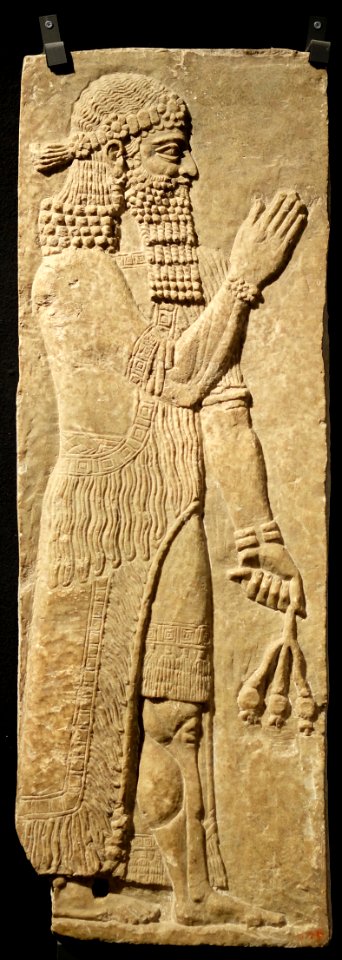 Relief en albatre provenant de Dur-Sharrukin