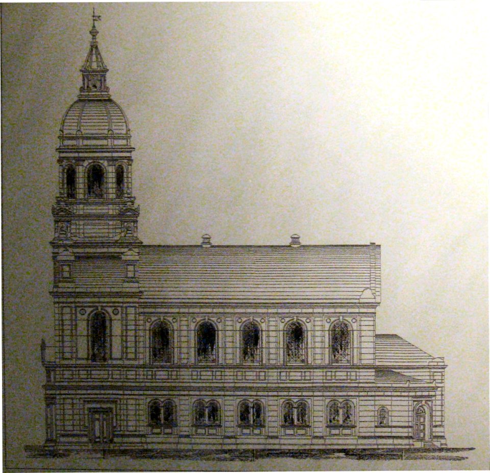 Reichenberg synagoge plan