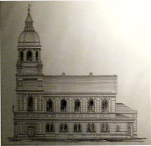 Reichenberg synagoge plan