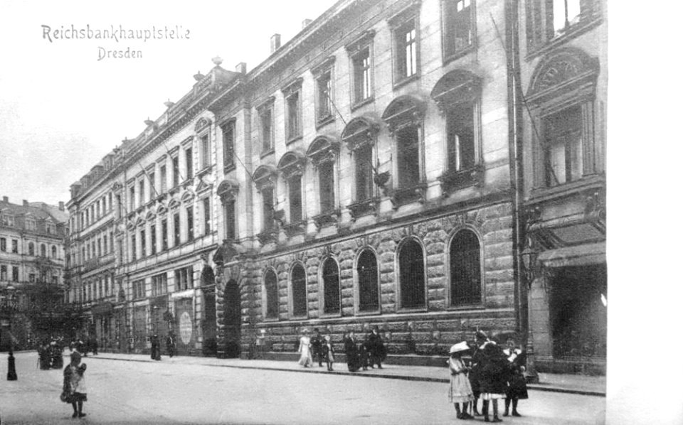Reichsbank bella época Dresde