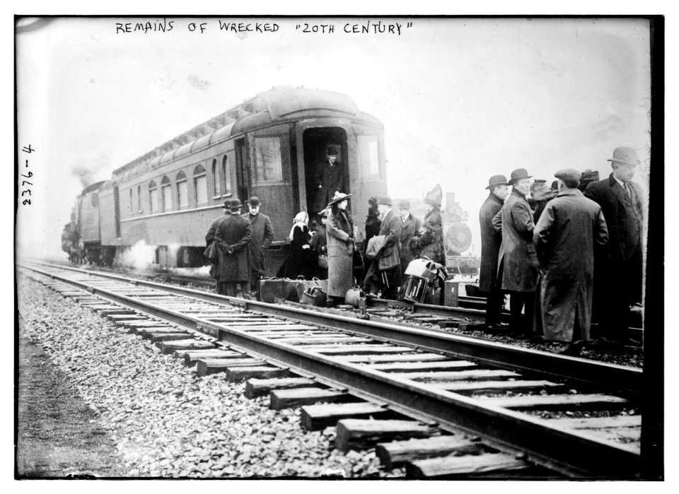 Remains of wrecked 20th C. (train) LCCN2014690207