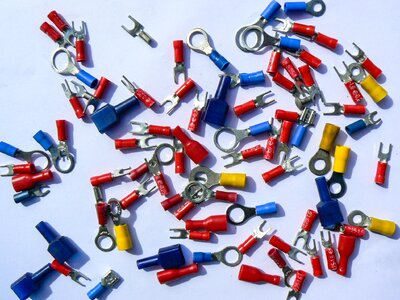 Electrical connectors isolated