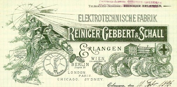 Reiniger Gebbert und Schall Briefkopf 1896 001