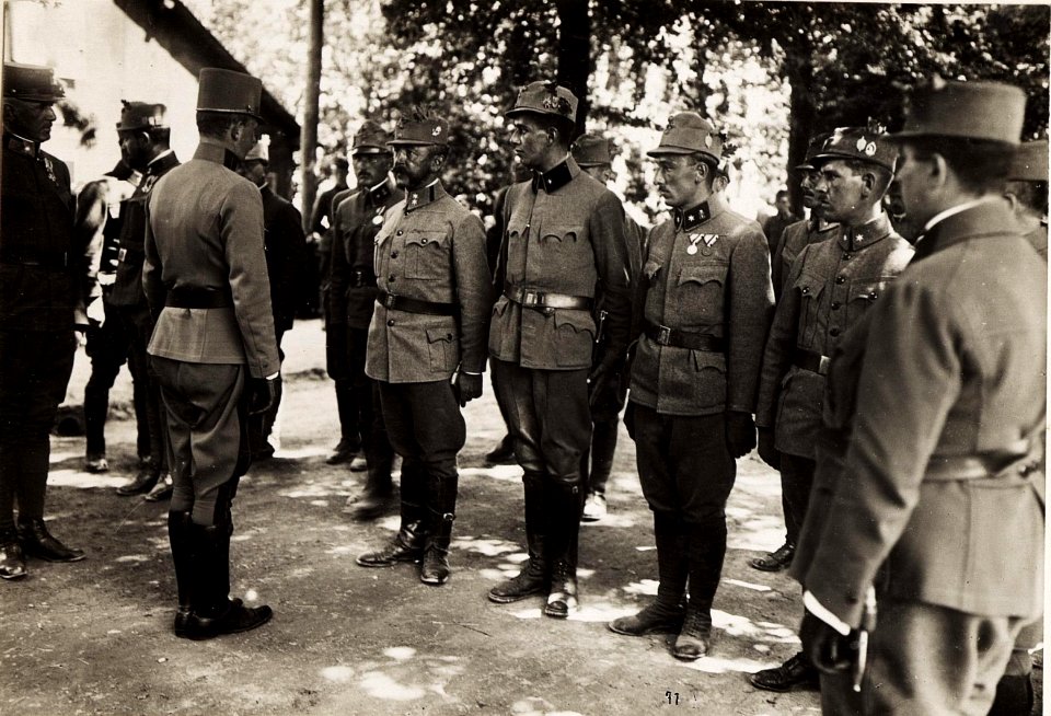 Reise Ihrer Majestäten a.d.Isonzofront, Istrien, Kärnten, Vorarlberg. 1-6.VI.1917. (BildID 15565254)