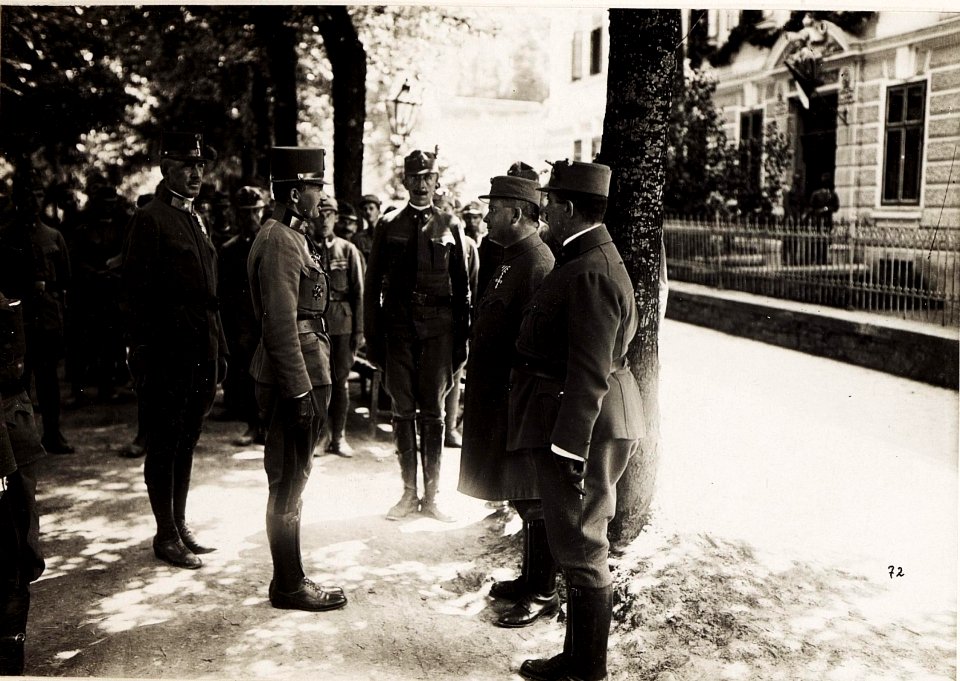 Reise Kaiser Karls I. an die Isonzofront, Istrien, Kärnten und Vorarlberg, in der Zeit vom 1. Juni 1917 bis zum 6.Juni.1917, Ankunft in Hermagor am 4. Juni 1917 (BildID 15565261)