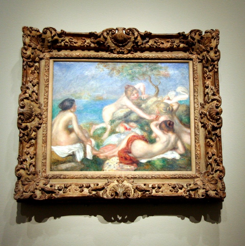 RenoirBathersCrab