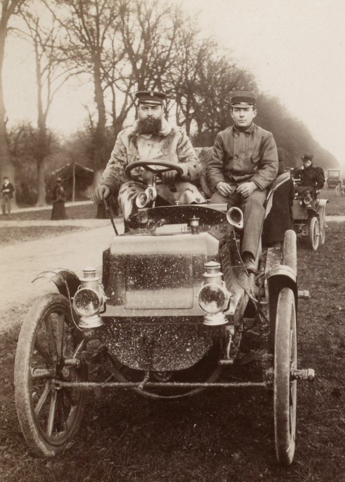 René de Knyff, vainqueur du premier Rallye-Paper du 11 décembre 1898