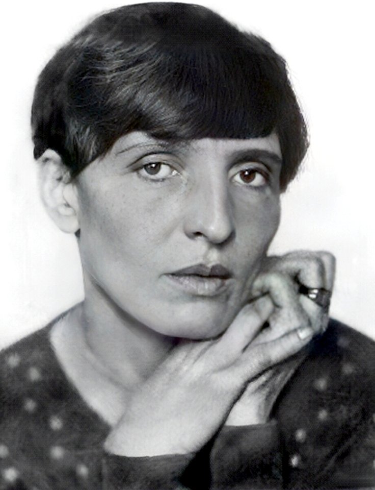 Renée Sintenis 1930 by Hugo Erfurth restored