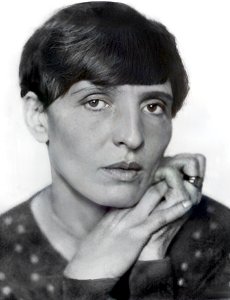 Renée Sintenis 1930 by Hugo Erfurth restored