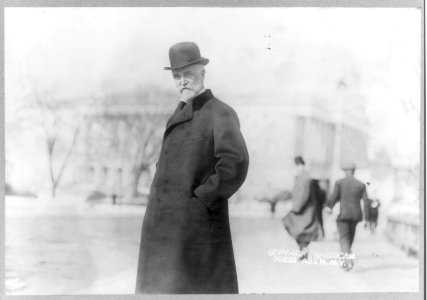 Rep. Henry A. Cooper of Wisconsin, full length portrait, standing outside on street LCCN2017647275