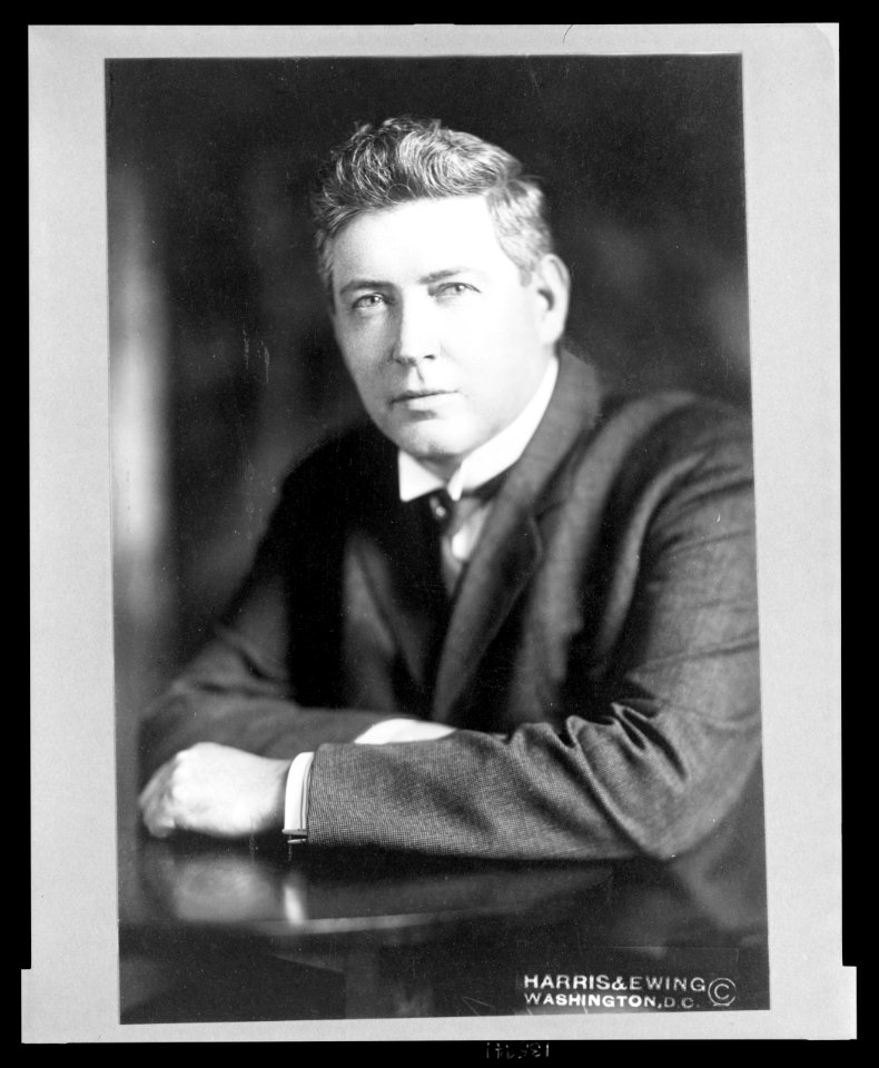 Rep. Nicholas John Sinnott, Republican from Oregon, half-length studio portrait, seated, facing slightly left LCCN2005691815