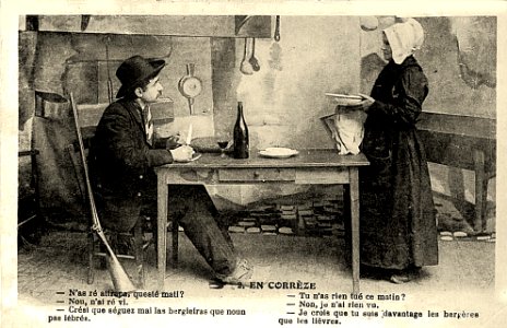 Repas en Corrèze