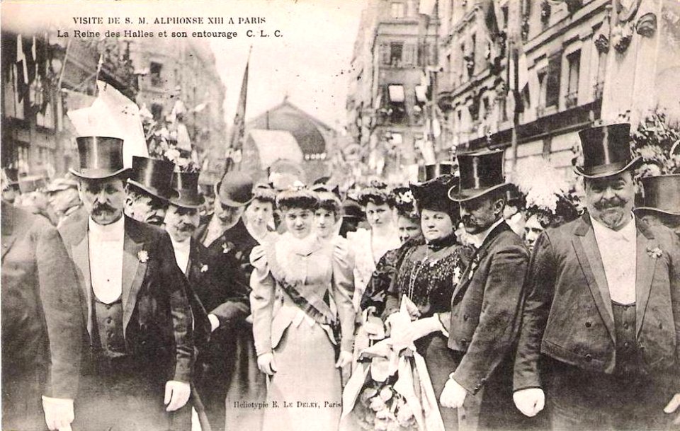Reine des Halles vers 1910