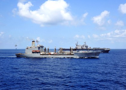 Replenishment at sea 130401-N-YQ852-089