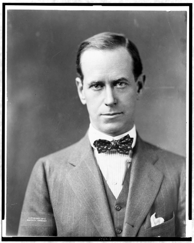 Rep. Joseph Medill McCormick, head-and-shoulders portrait, facing front LCCN97504327