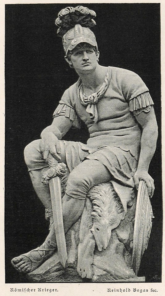 Reinhold Begas - Römischer Krieger