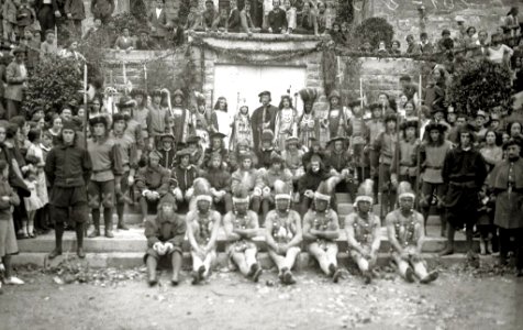 Representación del desembarco de Juan Sebastián Elcano en Getaria (4 de 9) - Fondo Car-Kutxa Fototeka