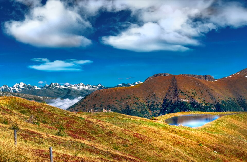 Bergsee austria hike