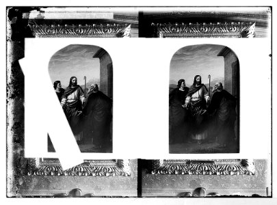 Religious paintings in Palestine. 'Abide with us,' by Fürst. LOC matpc.07613