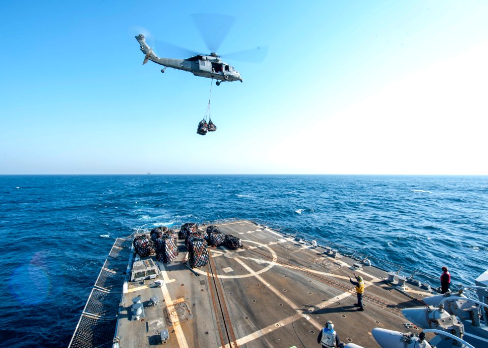 Replenishment at sea 140924-N-EI510-133