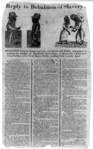 Reply to bobalition of slavery LCCN2008661726