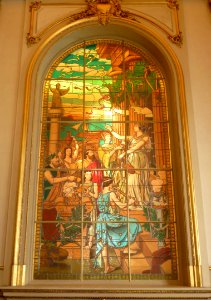 Representación del dios Apolo - Félix Gaudin - Teatro Colón