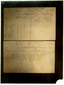 Reproduction New York Factory Investigating Commission cannery records re. Haserote Controversy. (See E.F. Brown). LOC nclc.01031