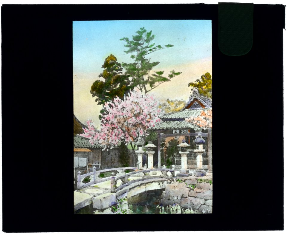 Reproduction of illustration- Shrine at Kyomidzu LCCN2008675570