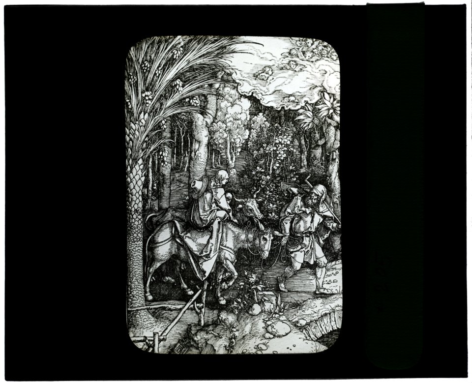 Reproduction of print- Flight into Egypt LCCN2007686394