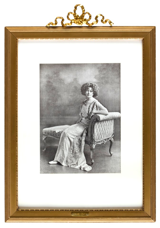 Reproduktion. Porträtt. Ellen Roosval - Hallwylska museet - 87059