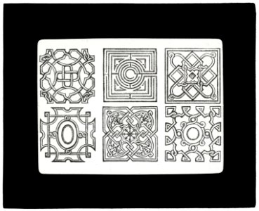 Reproduction of print showing Labyrinth designs LCCN2007686385