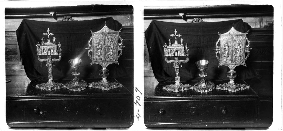 Reliquiaris i calze de la Seu d ' Urgell