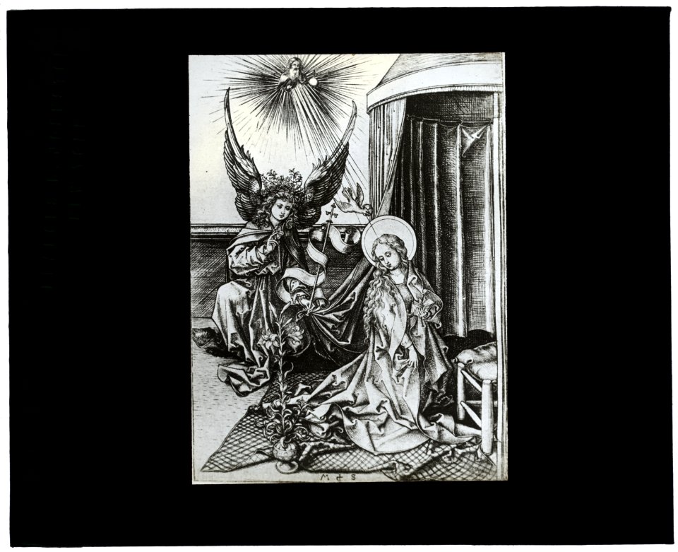 Reproduction of print- Annunciation LCCN2008675586