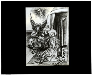 Reproduction of print- Annunciation LCCN2008675586