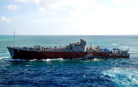 Remains of USS Guardian 8 March 2013