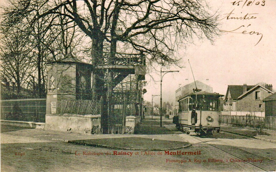 REP & FILLIETTE 129E - Le Robinson du Raincy et l'allée de Montfermeil