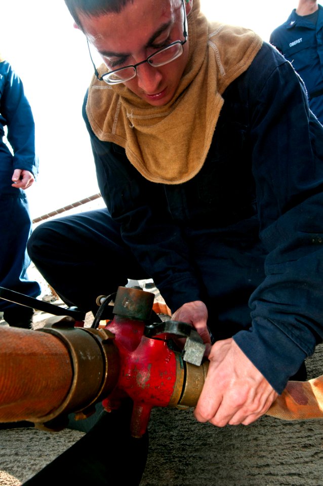 Rescue and assistance drill 121123-N-YF306-033
