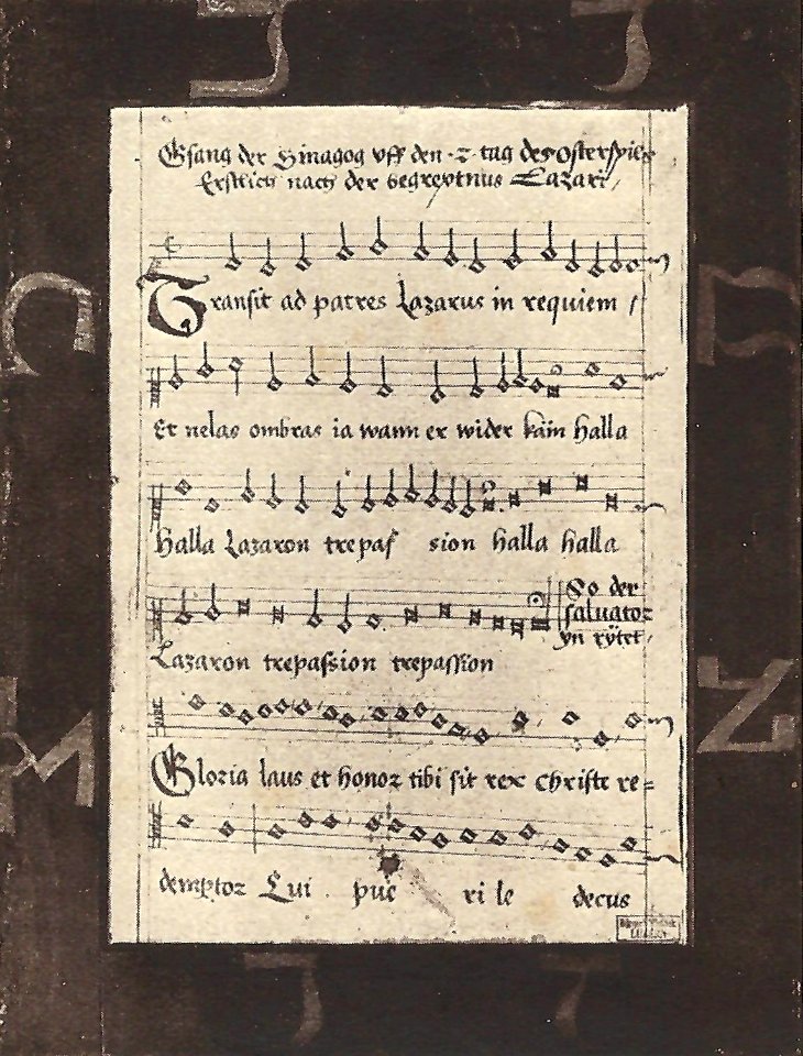 Requisit des Luzerner Osterspiels Luzern, Bürgerbibliothek