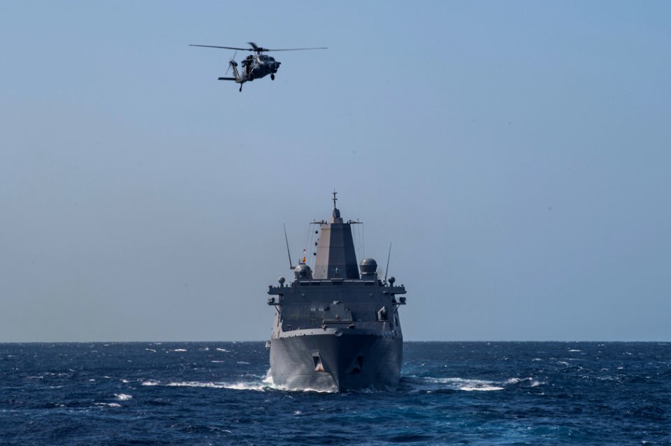 Replenishment at sea 150324-N-NT265-335