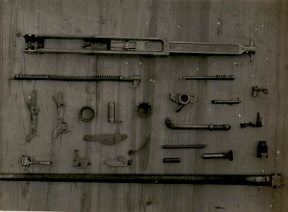 Reservelauf und Bestandteile f.d.6.5mm itl.M.G.mit Kastenfüllung. (BildID 15511720)