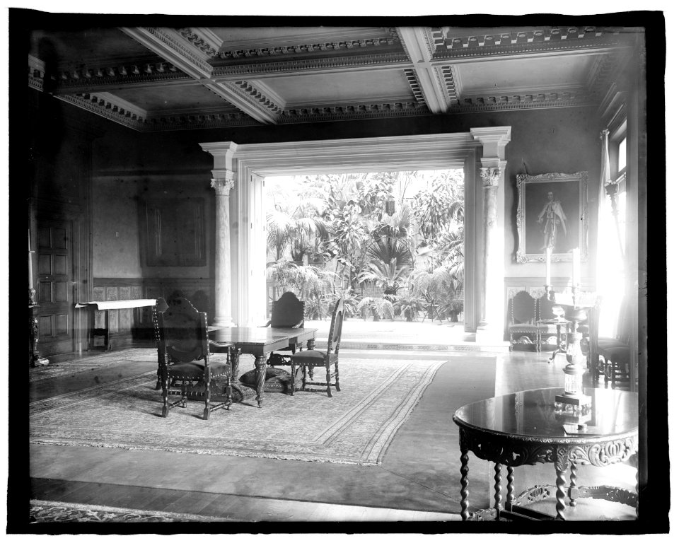 Residence of Breckenridge Long (Interior), 2829 16th Street, N.W., Wash., D.C. LCCN2016824565
