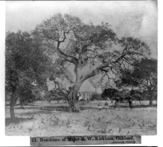 Residence of Major R.W. Kirkham, Oakland, Alameda County LCCN2002724171