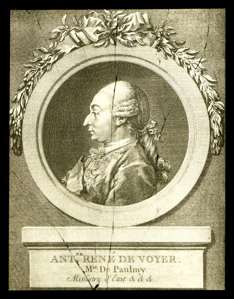 René Louis de Voyer de Paulmy d'Argenson - J-A Brutails - Université Bordeaux Montaigne - 2430