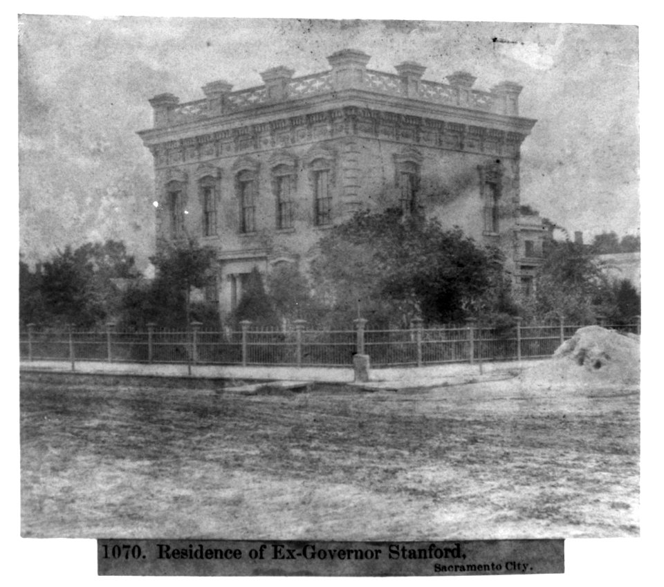 Residience of Ex-Governor Stanford, Sacramento City LCCN2002721070