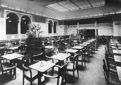 Restaurang Rosenbad Kaféet ca 1910a