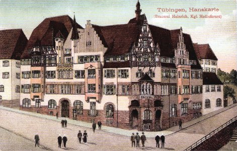 Restaurant Hanskarle (AK Gebr. Metz ca1900 TPk198)