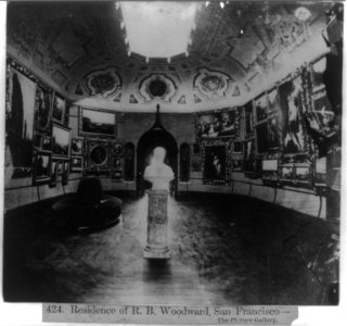 Residence of R.B. Woodward, San Francisco - The Picture Gallery LCCN2002723124